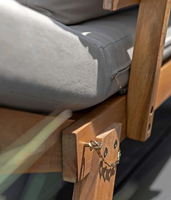  Dehner Holz-Sofa Macao