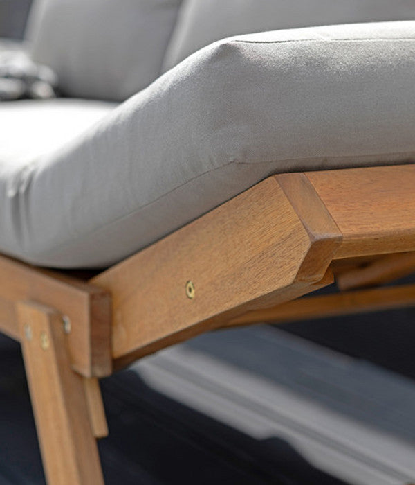  Dehner Holz-Sofa Macao