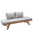  Dehner Holz-Sofa Macao