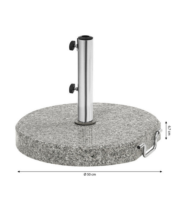  Dehner Granit-Schirmständer, 30 Kg