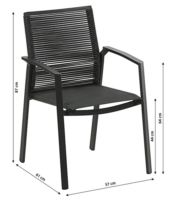 Dehner Stapelstuhl Monaco