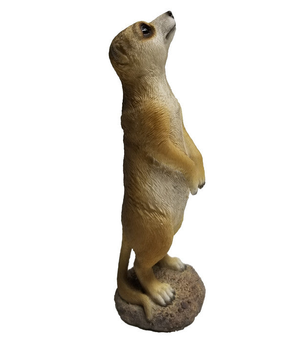  Dehner Polyresin-Erdmännchen, Ca. B8,3/H24,2/T8 Cm
