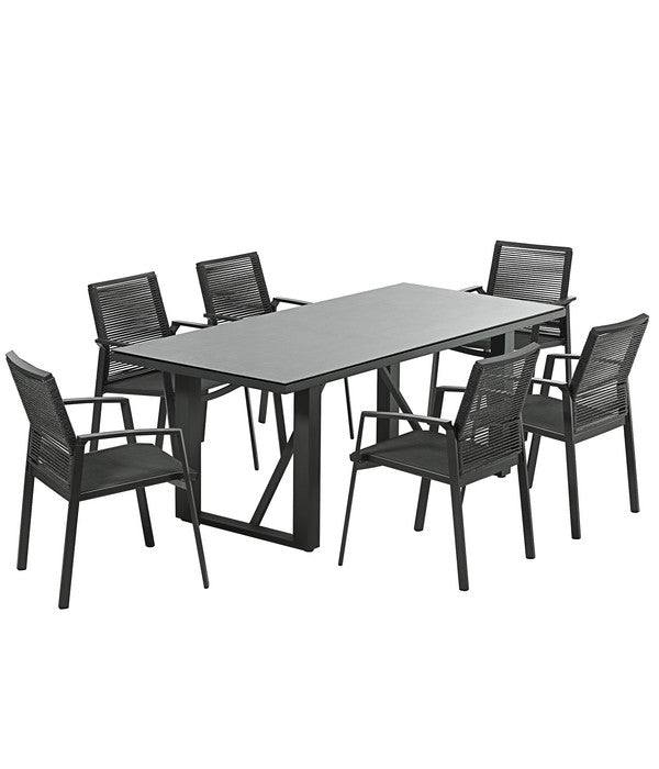  Dehner Alutisch Monaco, Ca. B200/H73/T90 Cm