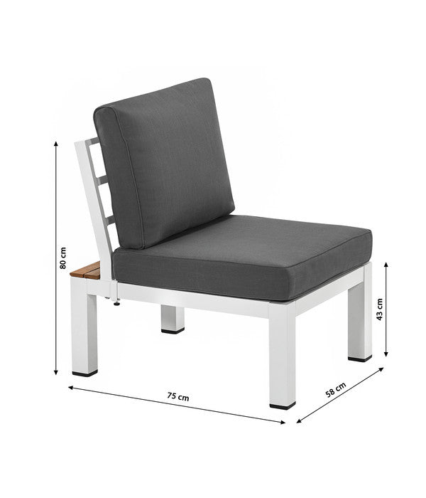  Dehner Alu-Sessel Malibu