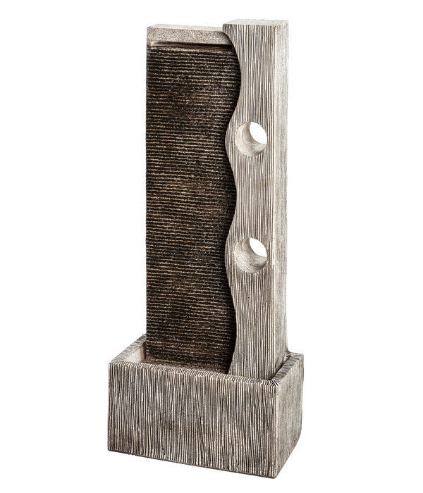  Dehner Polyresin-Gartenbrunnen Eclipse, Ca. H100 Cm