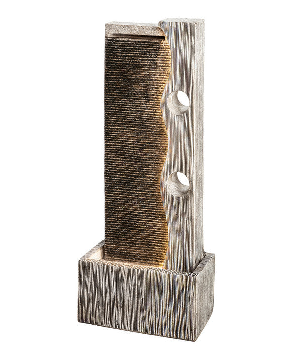  Dehner Polyresin-Gartenbrunnen Eclipse, Ca. H100 Cm
