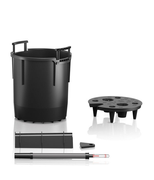  Dehner Keramik-Vase Lissabon Mit LECHUZA® Bewässerungssystem, Konisch