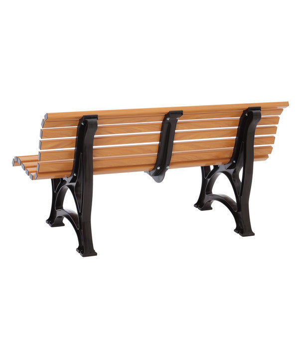  Bank Helgoland, Holzoptik, 3-Sitzer