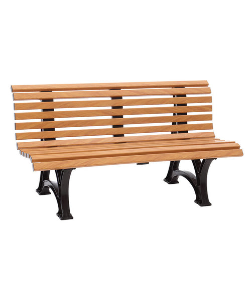  Bank Helgoland, Holzoptik, 3-Sitzer