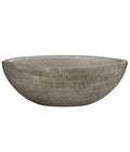  Dehner Keramik-Jardiniere Kane, Oval, Braun, Ca. B36/H13/T13 Cm