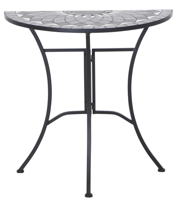  Siena Garden Mosaiktisch Como Halbrund, Ca. B35/H71/T70 Cm