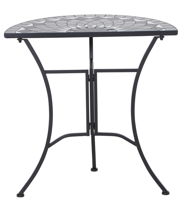  Siena Garden Mosaiktisch Como Halbrund, Ca. B35/H71/T70 Cm