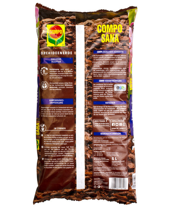  COMPO SANA® Orchideenerde, 5 L