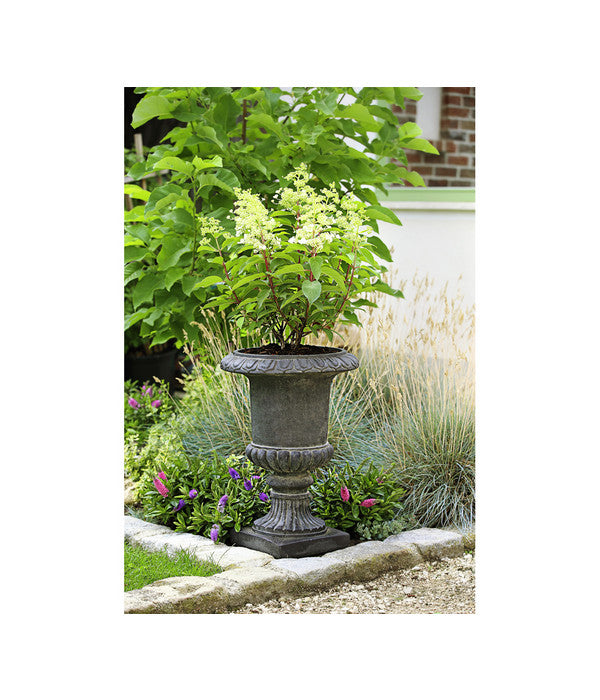  Dehner Leichtbeton-Pokal Clayfibre, Antik-schwarz, Ø 38 Cm