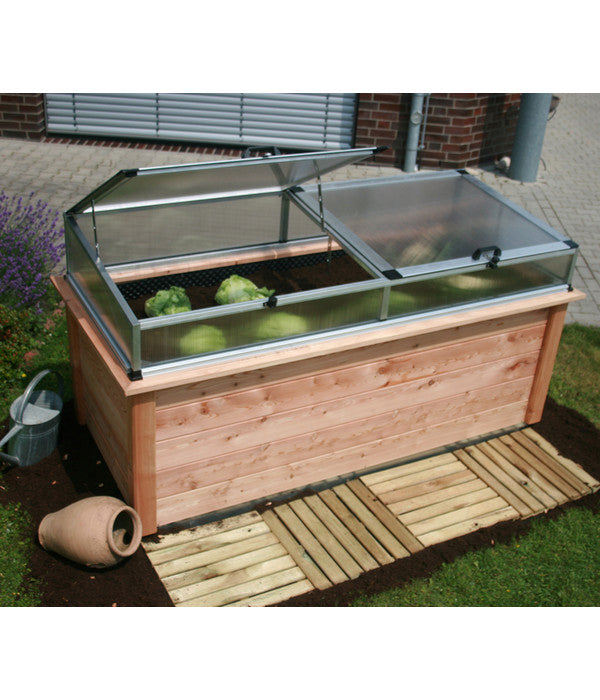  KGT Holz-Hochbeet Woody 210, Ca. B214/H79/T99 Cm