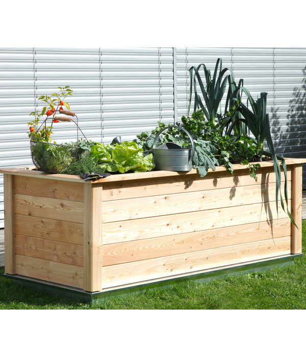  KGT Holz-Hochbeet Woody 210, Ca. B214/H79/T99 Cm