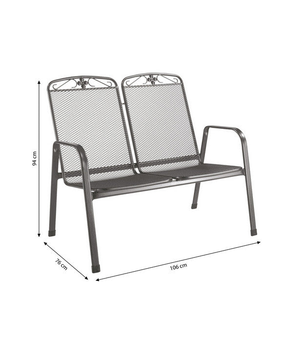  MWH Metall-Bank Savoy, 2-Sitzer