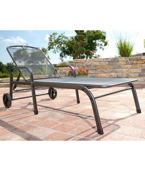  MWH Gartenliege Savoy, Ca. B81/H52/T187 Cm