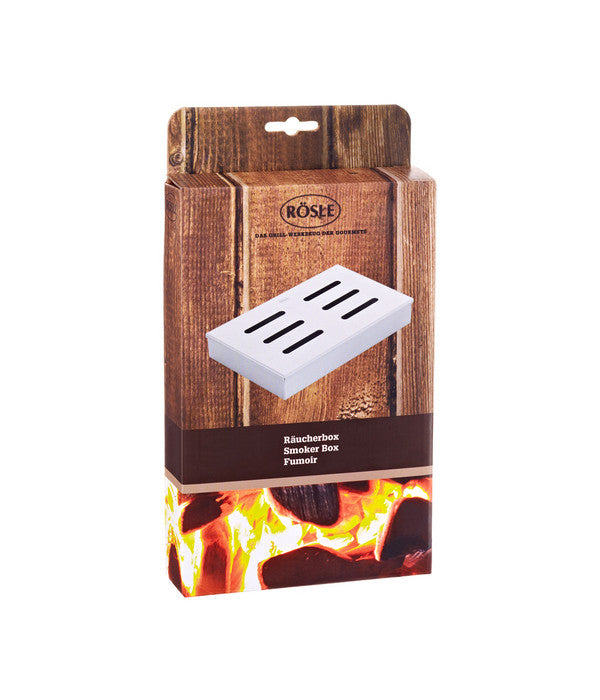  Rösle Räucherbox, Edelstahl, Ca. B13,5/H3,5/T21,5 Cm