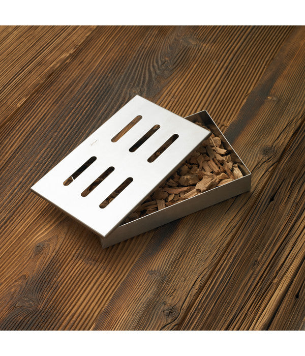  Rösle Räucherbox, Edelstahl, Ca. B13,5/H3,5/T21,5 Cm