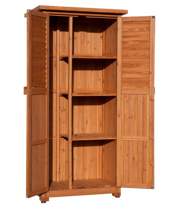  Weka Balkon- Und Terrassenschrank 195 A, Ca. B80/H180/T43 Cm