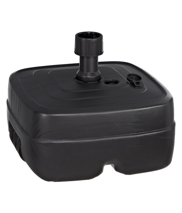  Kunststoff-Schirmständer Mit Rollen, Anthrazit, 45 Liter
