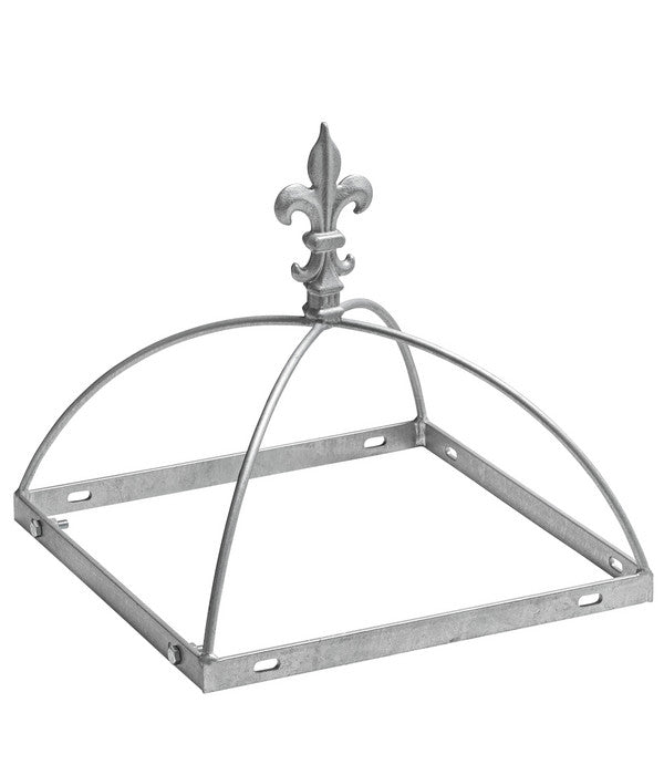  Dehner Metall-Rosenbogen Spitze, Ca. B40/H45/T40 Cm