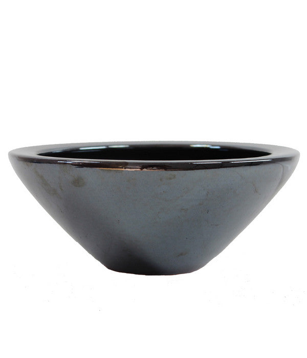  Dehner Keramik-Schale Valencia, Konisch, Ca. Ø30/H14 Cm