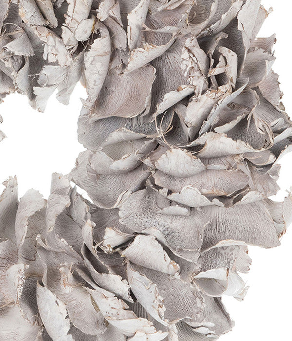  Dehner Kranz Palm Petal Whitewash, Ca. Ø40 Cm
