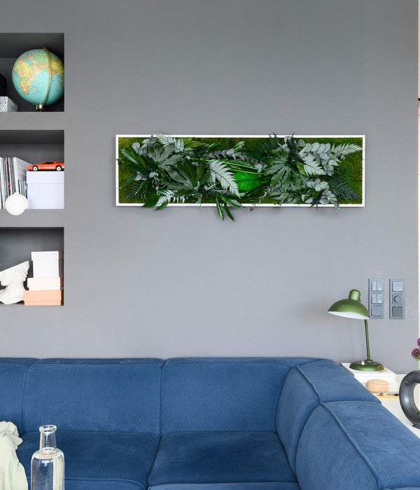 StyleGREEN Bild Im Dschungeldesign, Rechteckig, Ca. B140/H40/T20 Cm