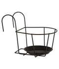  Dehner Metall-Balkonblumentopfhalter Leo, Ca. B25/H30/T27 Cm