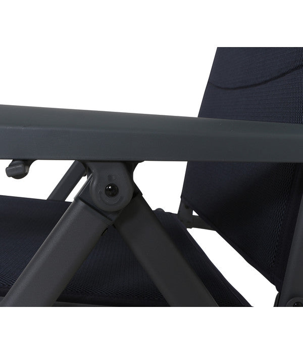  Siena Garden Camping Relaxstuhl Premium, Anthrazit
