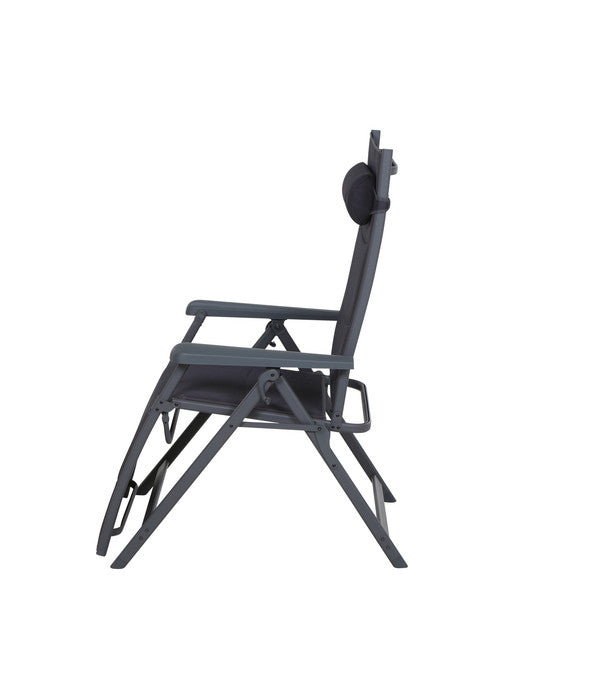  Siena Garden Camping Relaxstuhl Premium, Anthrazit