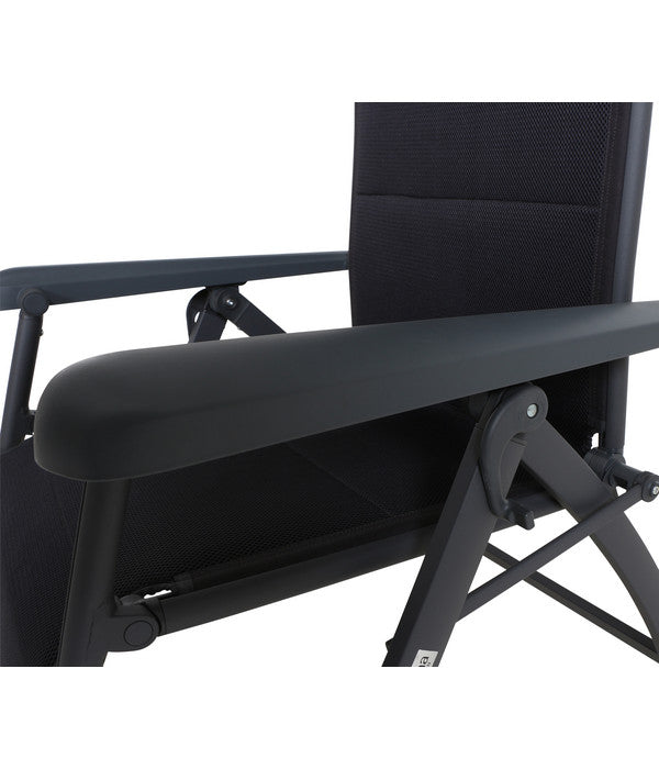 Siena Garden Camping Relaxstuhl XL Premium, Anthrazit