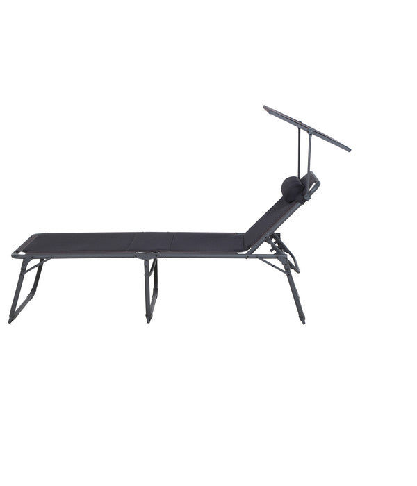  Siena Garden Campingliege Premium, Anthrazit, Ca. B69/H43/T200 Cm
