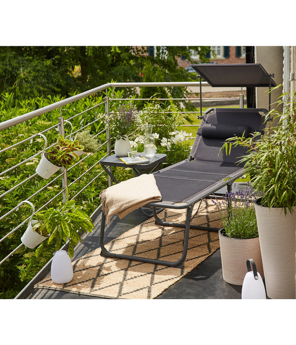  Siena Garden Campingliege Premium, Anthrazit, Ca. B69/H43/T200 Cm