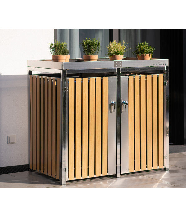  Westmann Mülltonnenbox 240 L, Ca. B134/H125/T84 Cm