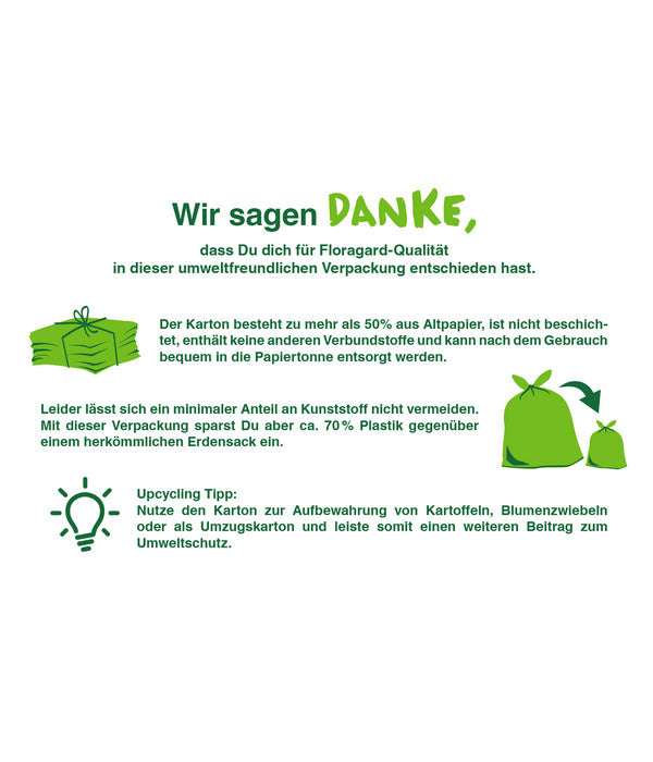  Floragard Aktiv Grünpflanzen- Und Palmenerde Box, 60 L