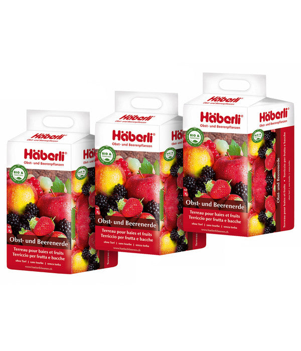  Häberli Obst- Und Beerenerde, 3 X 25 L