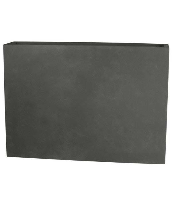  Dehner Fiberglas-Kasten, Rechteckig, Grau, Ca. B118/H85/T26 Cm
