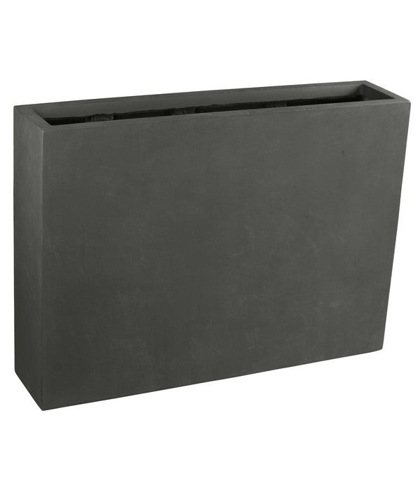  Dehner Fiberglas-Kasten, Rechteckig, Grau, Ca. B118/H85/T26 Cm