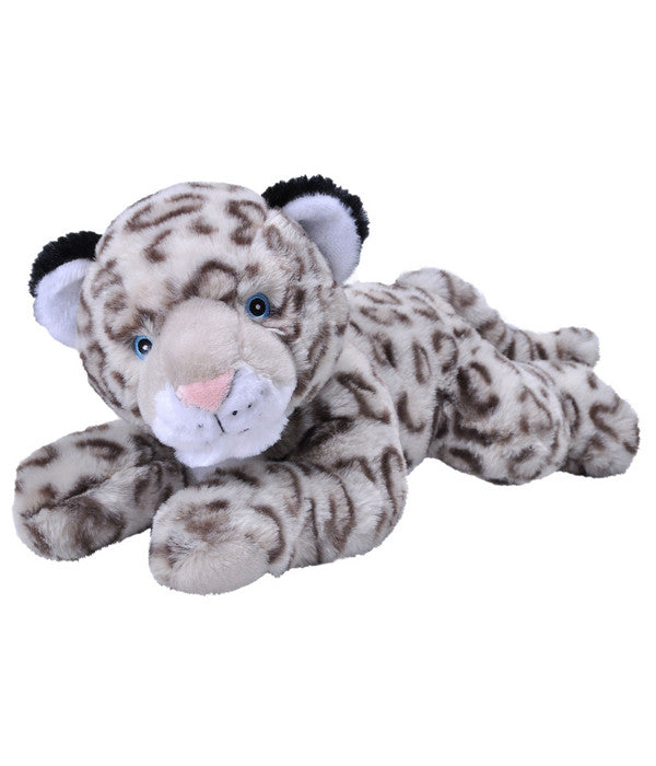  WILD REPUBLIC® Stofftier Schneeleopard, Ca. B35/H16 Cm