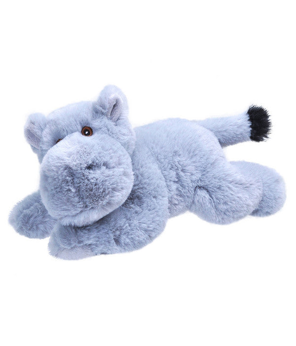  WILD REPUBLIC® Stofftier Flusspferd, Ca. B24/H11 Cm