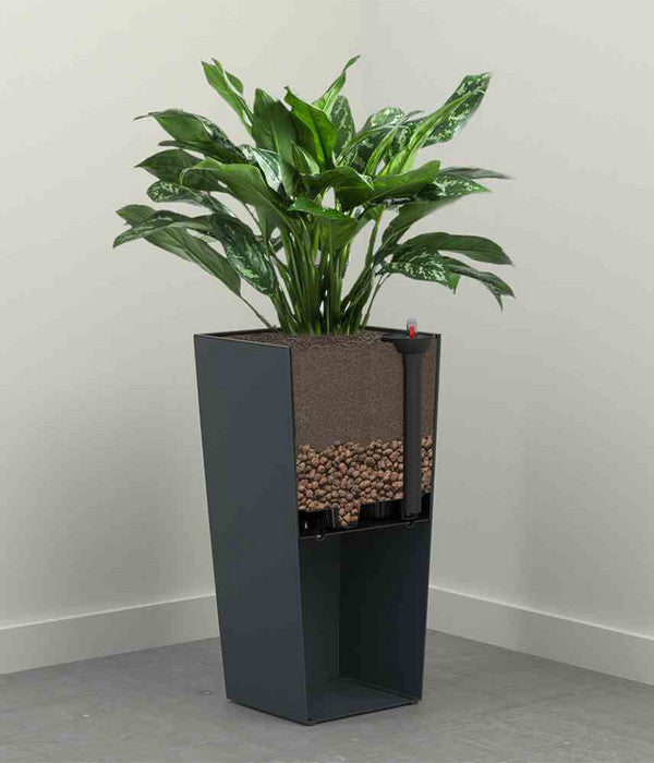  Siena Garden Kunststoff-Säule Eco Nizza, Konisch, Ca. B40/H75/T40 Cm