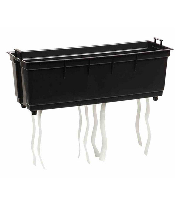  Siena Garden Kunststoff-Kasten Loire, Eckig, Grau, Ca. B56/H36,5/T19 Cm