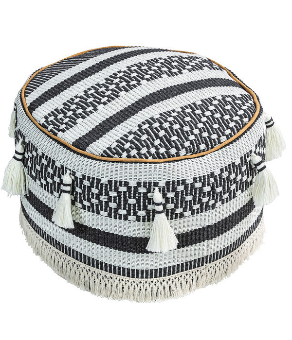  Dehner Pouf Livia, Ca. Ø35/H20 Cm