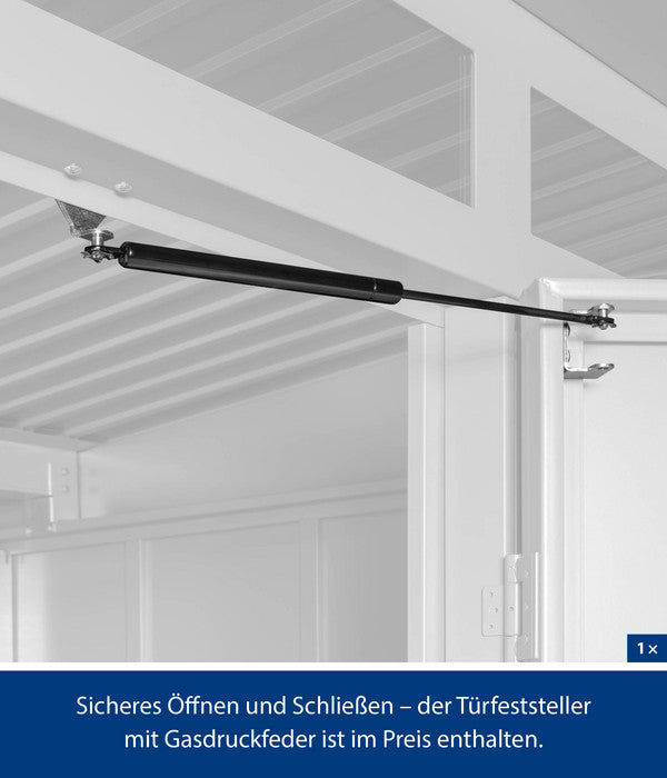  Hörmann Berry-Gerätehaus Classic-S Typ 3, Ca. B323,6/H219,4/T247,7 Cm