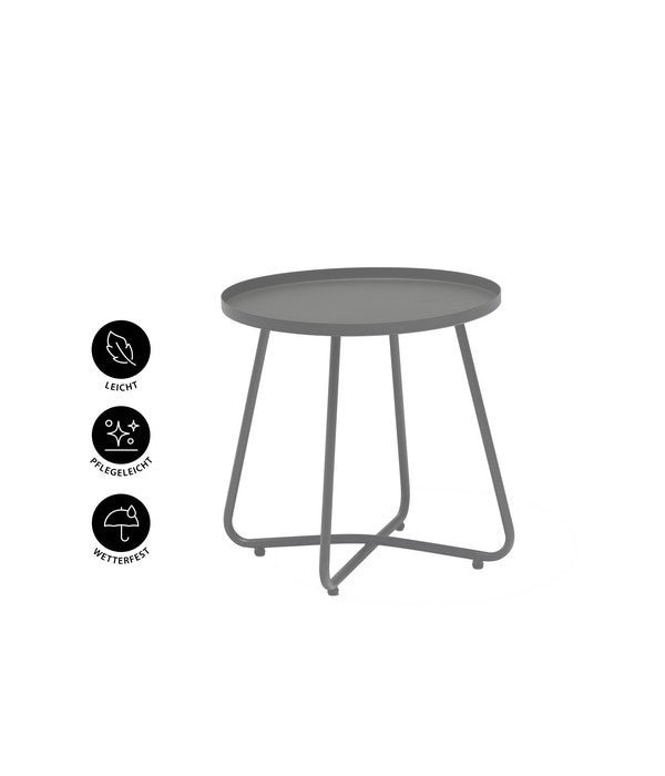  Dehner Beistelltisch Ibiza, Ca. Ø45/H45 Cm
