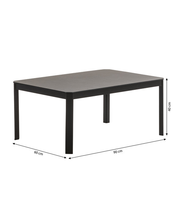  Dehner Alu-Lounge New York, 4-teilig