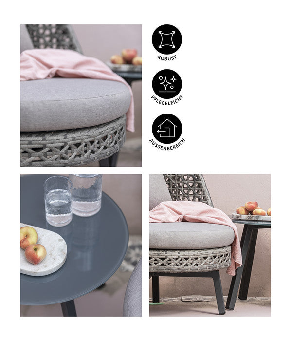  Dehner Balkonset Nizza, 3-teilig